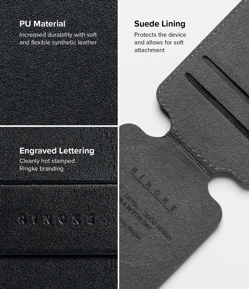 Ví kiêm giá đỡ RINGKE Slide Grip Wallet Magnetic Edge - Hàng Chính Hãng