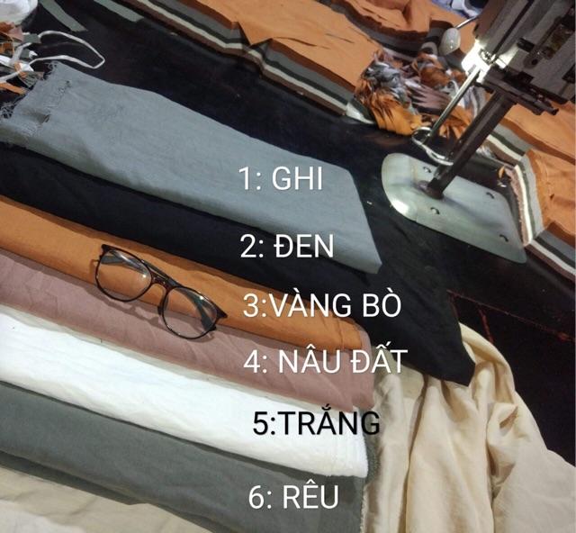 Quần đũi Baggy khuy cao cấp
