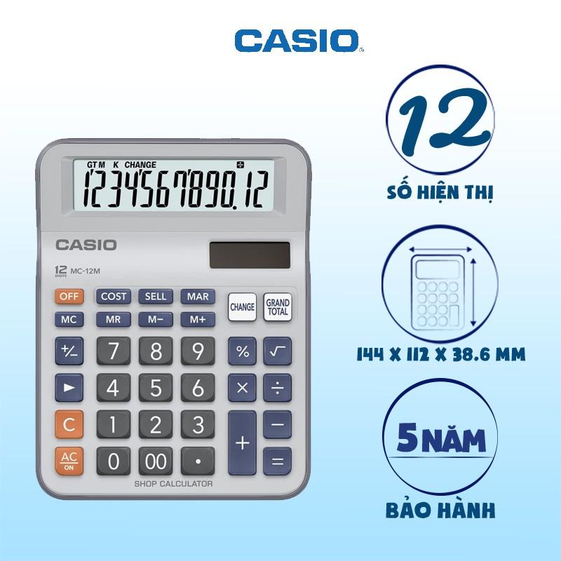 Máy Tính Casio MC - 12M (PL)