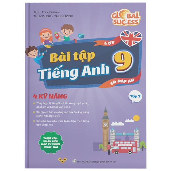 Sách - Global Success - Bài Tập Tiếng Anh 9 - Tập 2 (Có Đáp Án)