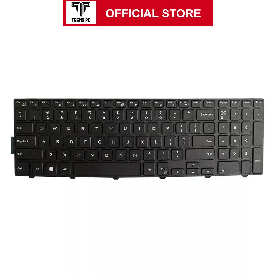 Bàn Phím Tương Thích Cho Laptop Dell Inspiron 3543 3558 5758 5545 5547 5551 5555 5558 5559 15 3000 5000 TEEMO PC KEY1430 Hàng Nhập Khẩu