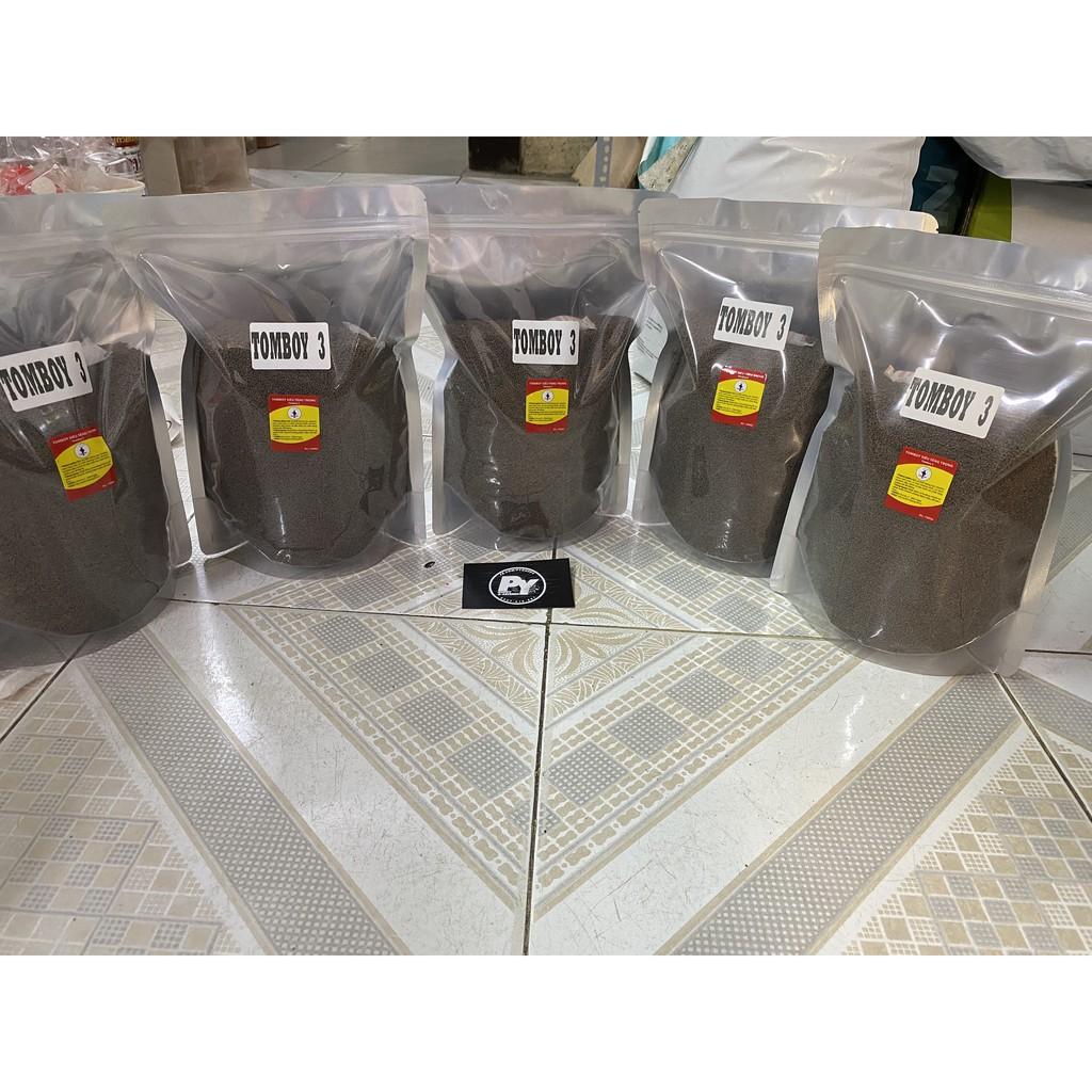 Bao 500Gr Cám Tomboy TB 0 - 1 - 2 -3 Cho Cá - Tép - Tôm - Guppy-Betta-Mún-Neon-Thuỷ Sinh-7 màu-RanChu-Cá Vàng