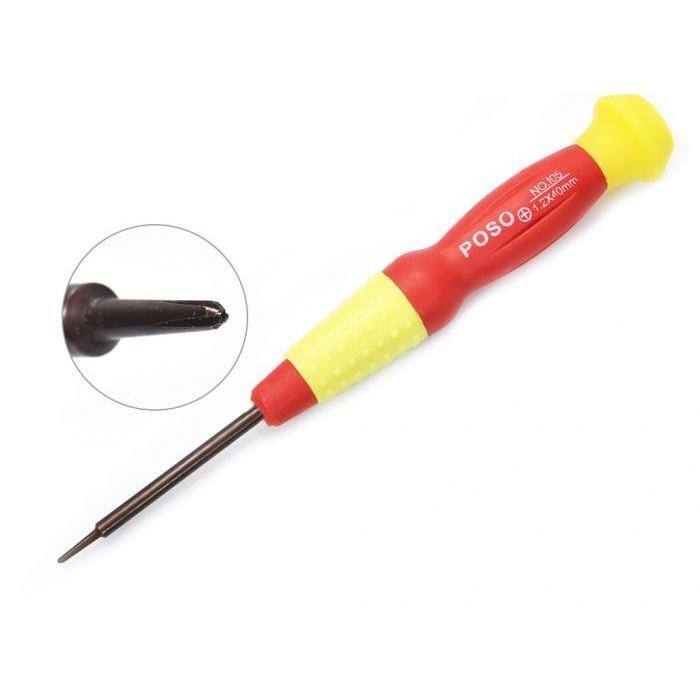 Bộ Vít Mở điện thoại IP 4, 5 Poso PS I05