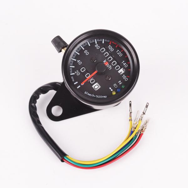 2x Motorcycle Motor LED Dual   Tachometer  Meter
