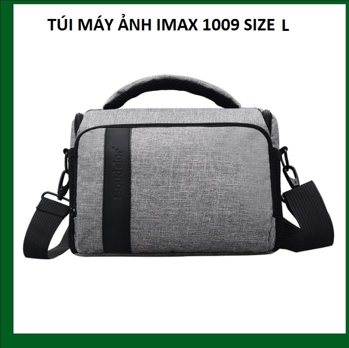 TÚI MÁY ẢNH IMAX 1009 SIZE L - MÀU XÁM