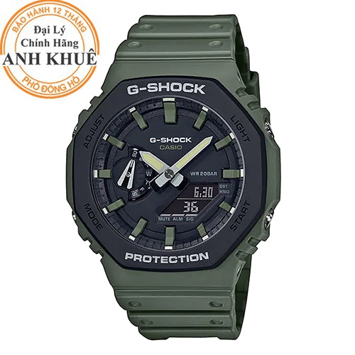 Đồng hồ nam G-Shock Casio Anh Khuê bảo hành 5 năm GA-2100 GA-2110SU-3ADR