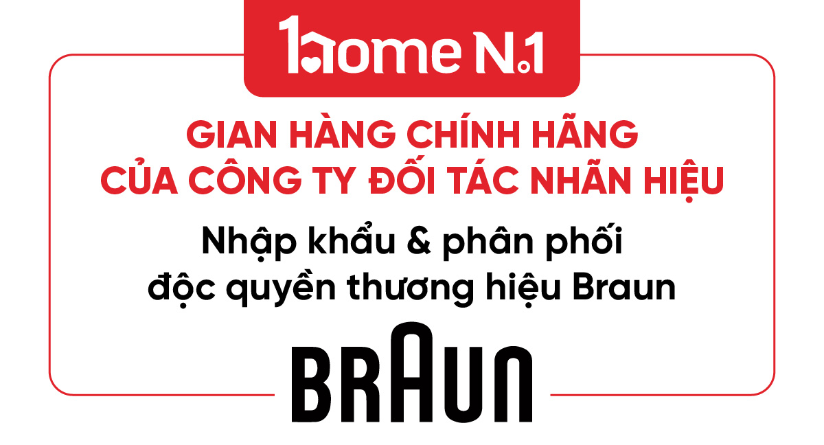 Máy đánh trứng cầm tay Braun HM1010WH-Hàng chính hãng