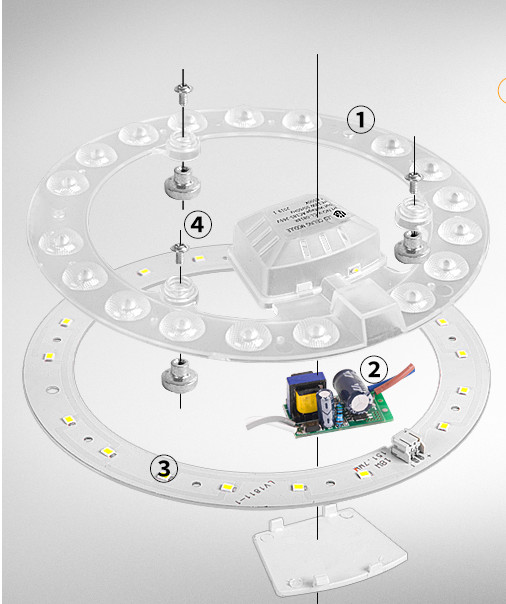 ĐÈN LED module TRÒN SIÊU SÁNG, D12cm