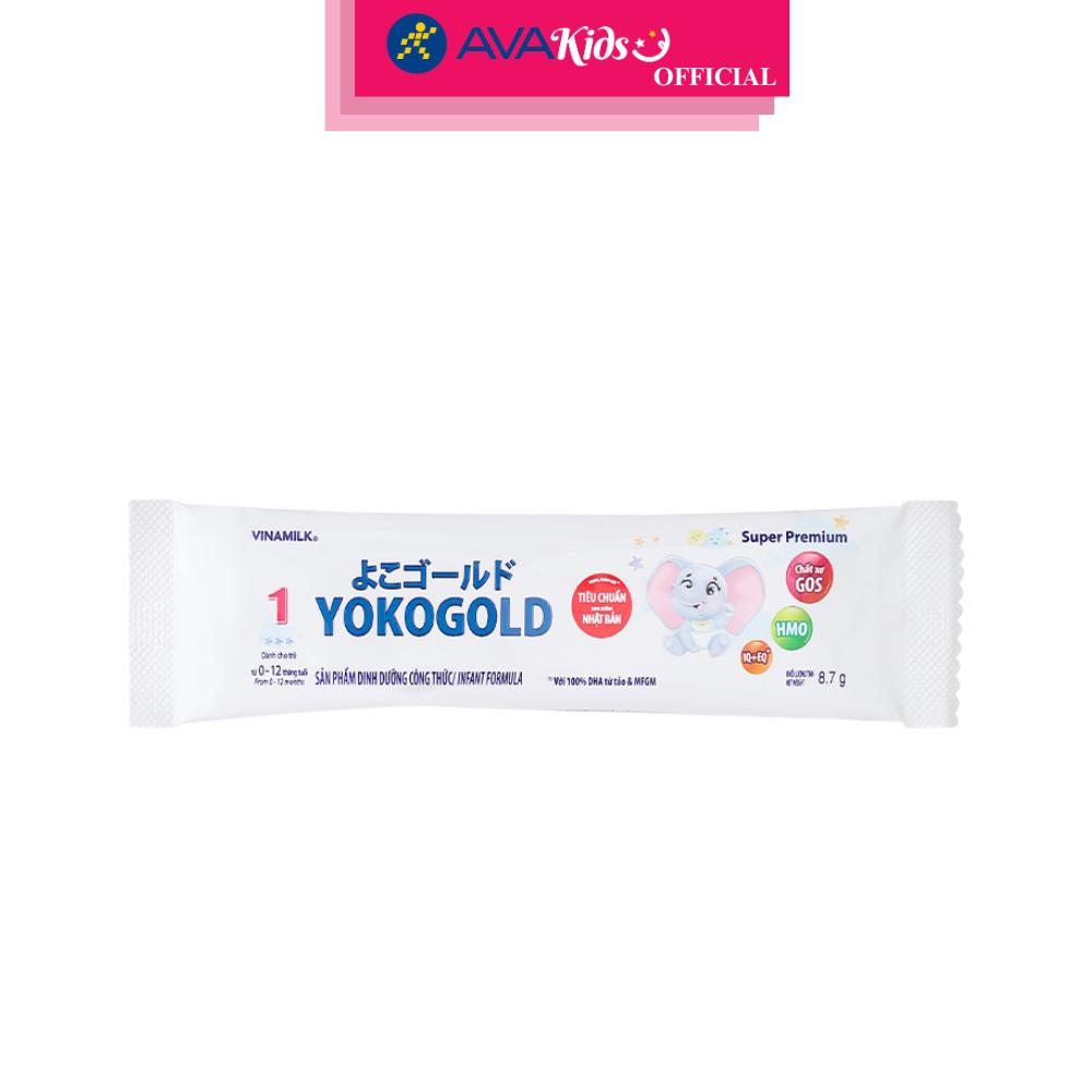 Sữa bột dạng gói YokoGold số 1 208.8g (0 - 12 tháng) - Hàng Chính Hãng