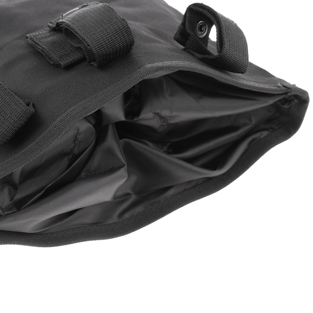 Outdoor Foldable Molle Utility Storage Bag Waist Belt Magazine Drop Pouch for Hiking