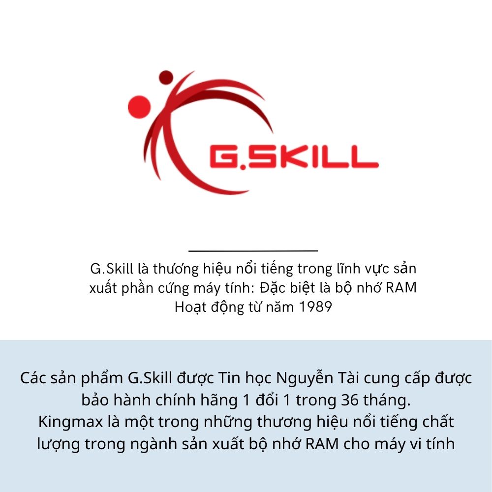 Hình ảnh Ram máy tính Gskill Aegis DDR4 8GB bus 3200 - Hàng chính hãng