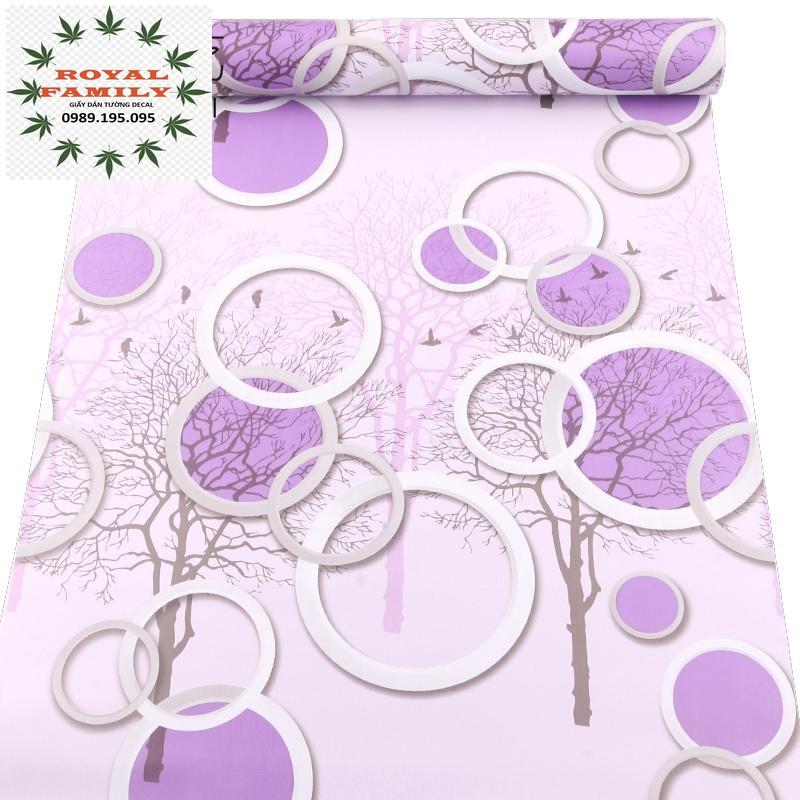 Cuộn 10 mét giấy dán tường hoa văn 3D