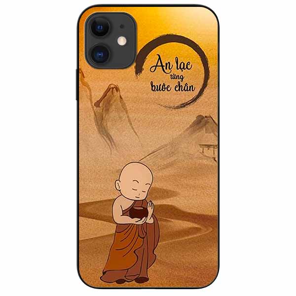Ốp lưng in cho Iphone 11 Mẫu Bước Chân An Lạc