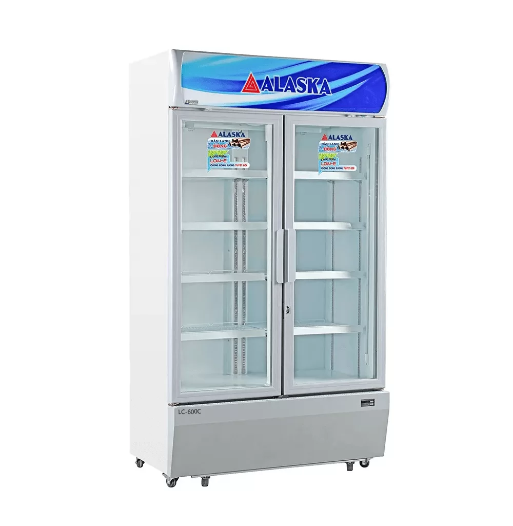 Tủ mát Alaska LC-600C 700 lít 2 cánh - hàng chính hãng - chỉ giao HCM