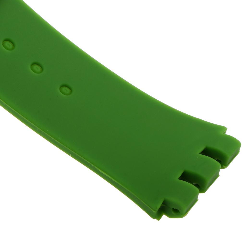 Replacement Waterproof Silicone Rubber Watch Strap Band 20mm for Smart Watch