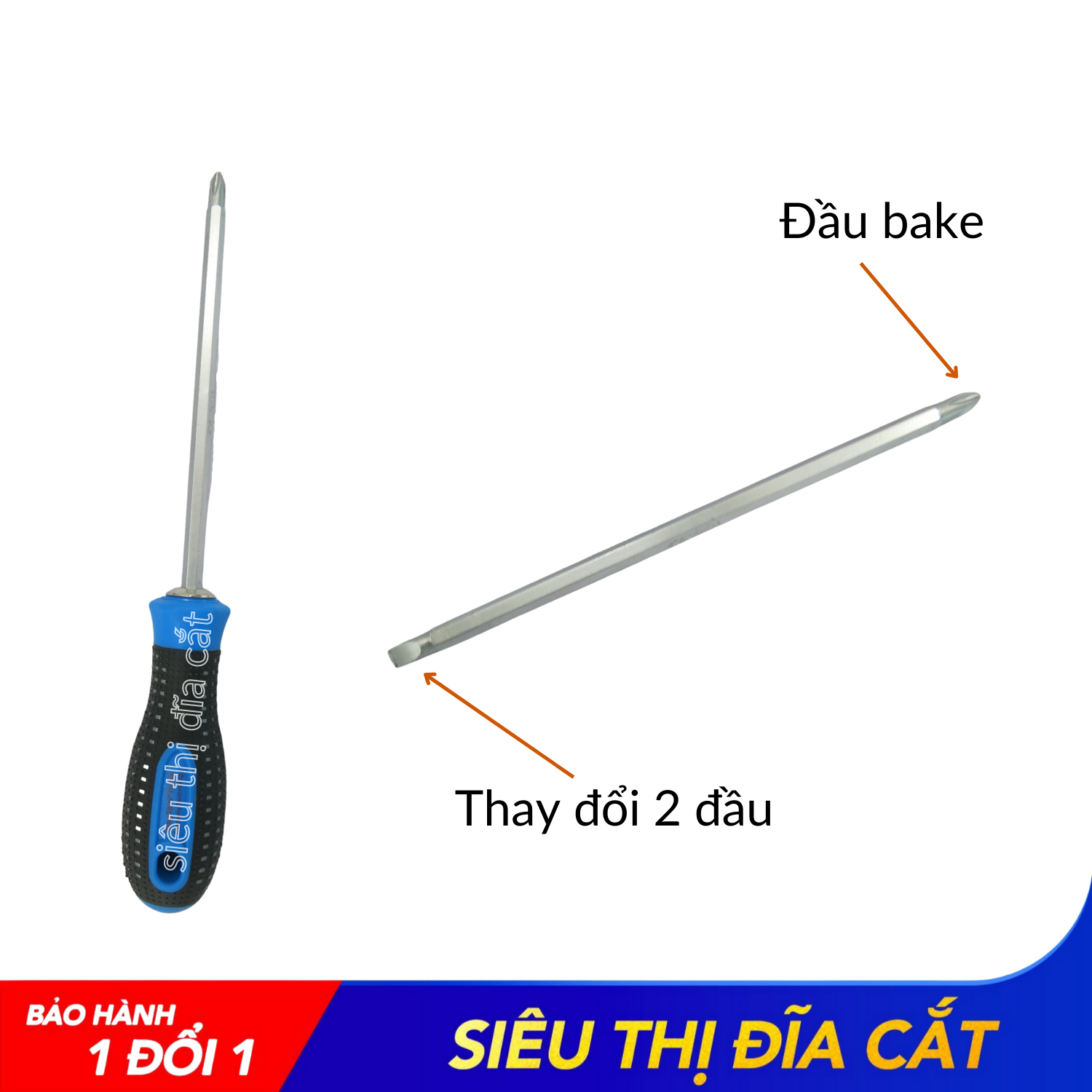 Vít 2 Đầu KingTom 503-6x150 - Lực Huých Tốt