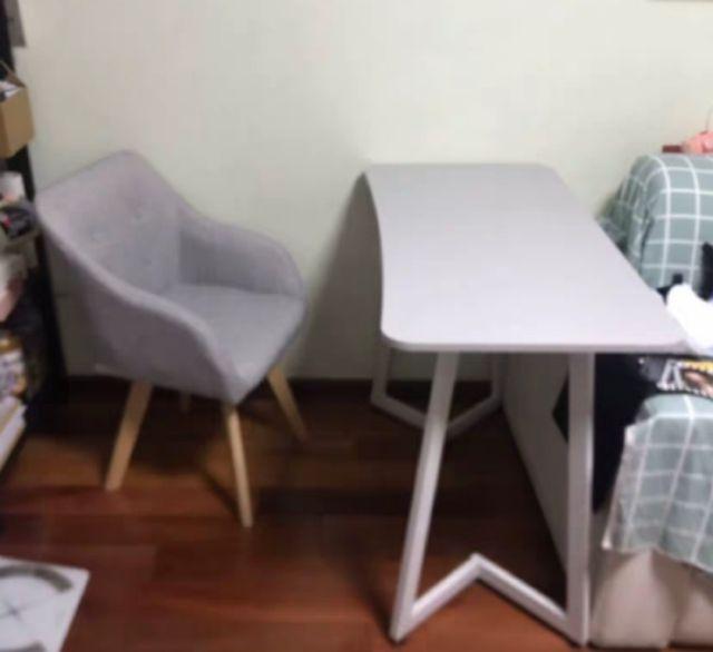 BÀN LÀM VIỆC BÀN HỌC GỖ CHÂN KIM LOẠI TIỆN LỢI -100×75