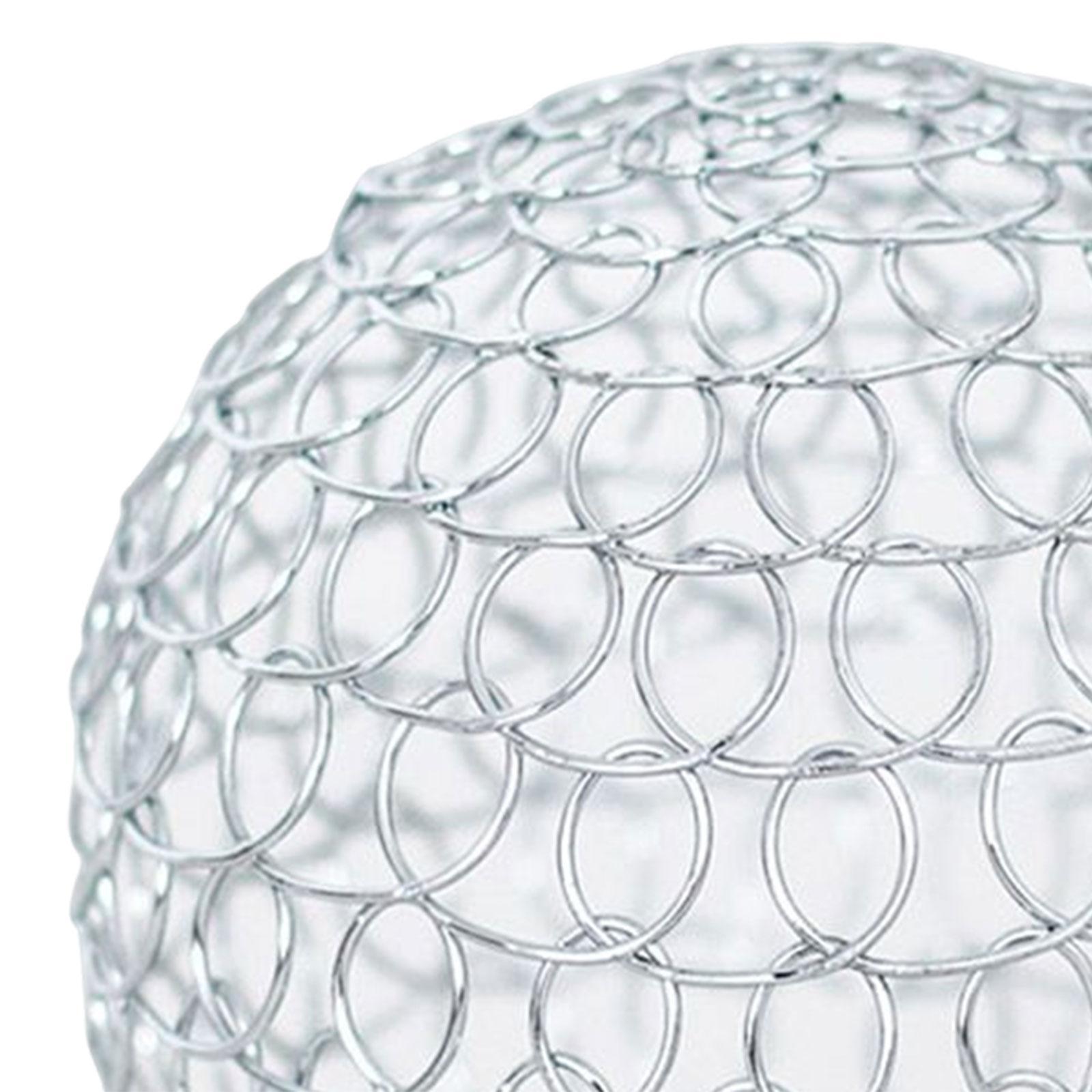 Geometric Globe Lampshade Pendant Wire Cage Chandeliers Metal Hollow Out Lamp Shade Light Shade for Replacement Table