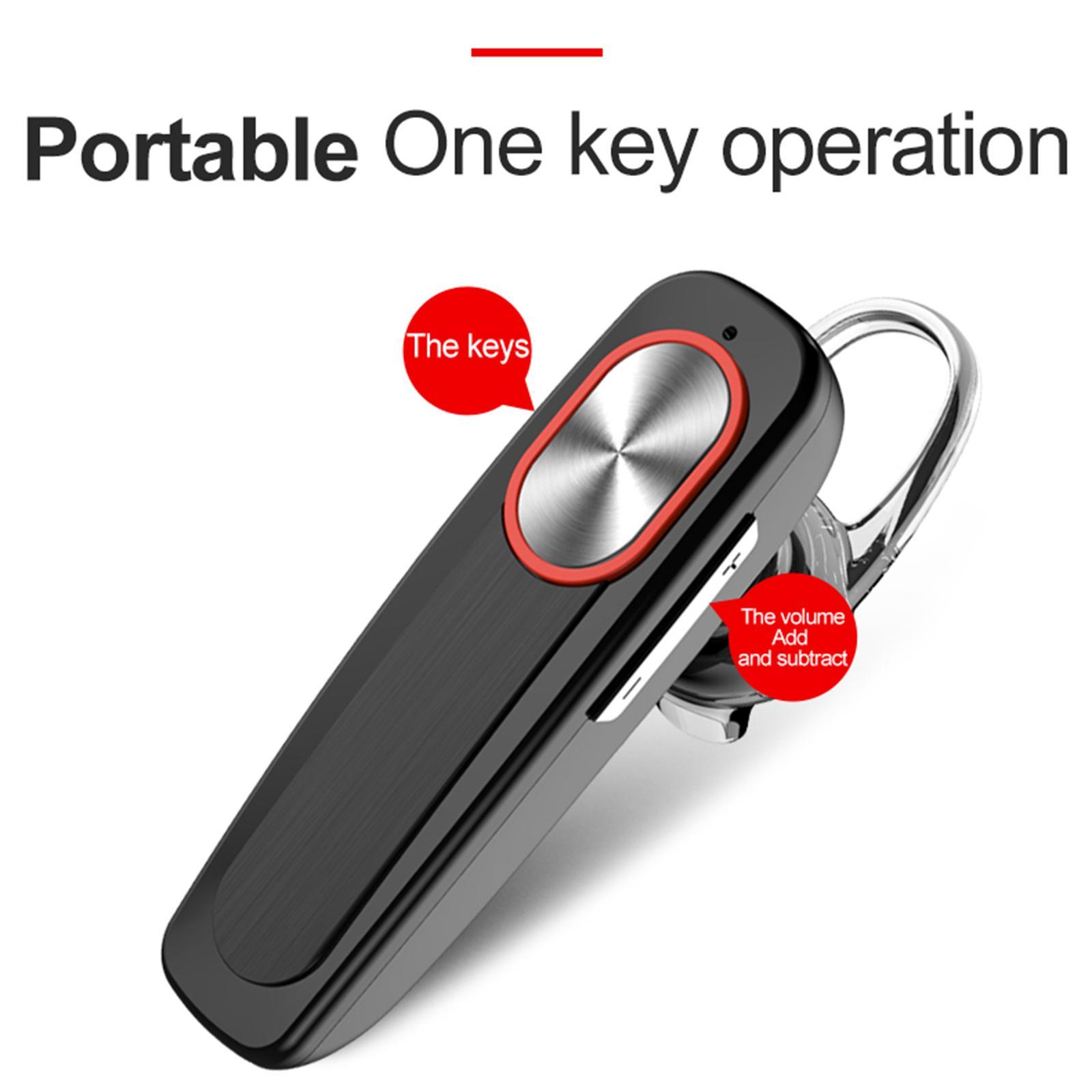 Bluetooth Long Standby Headset Universal With Mic For Business