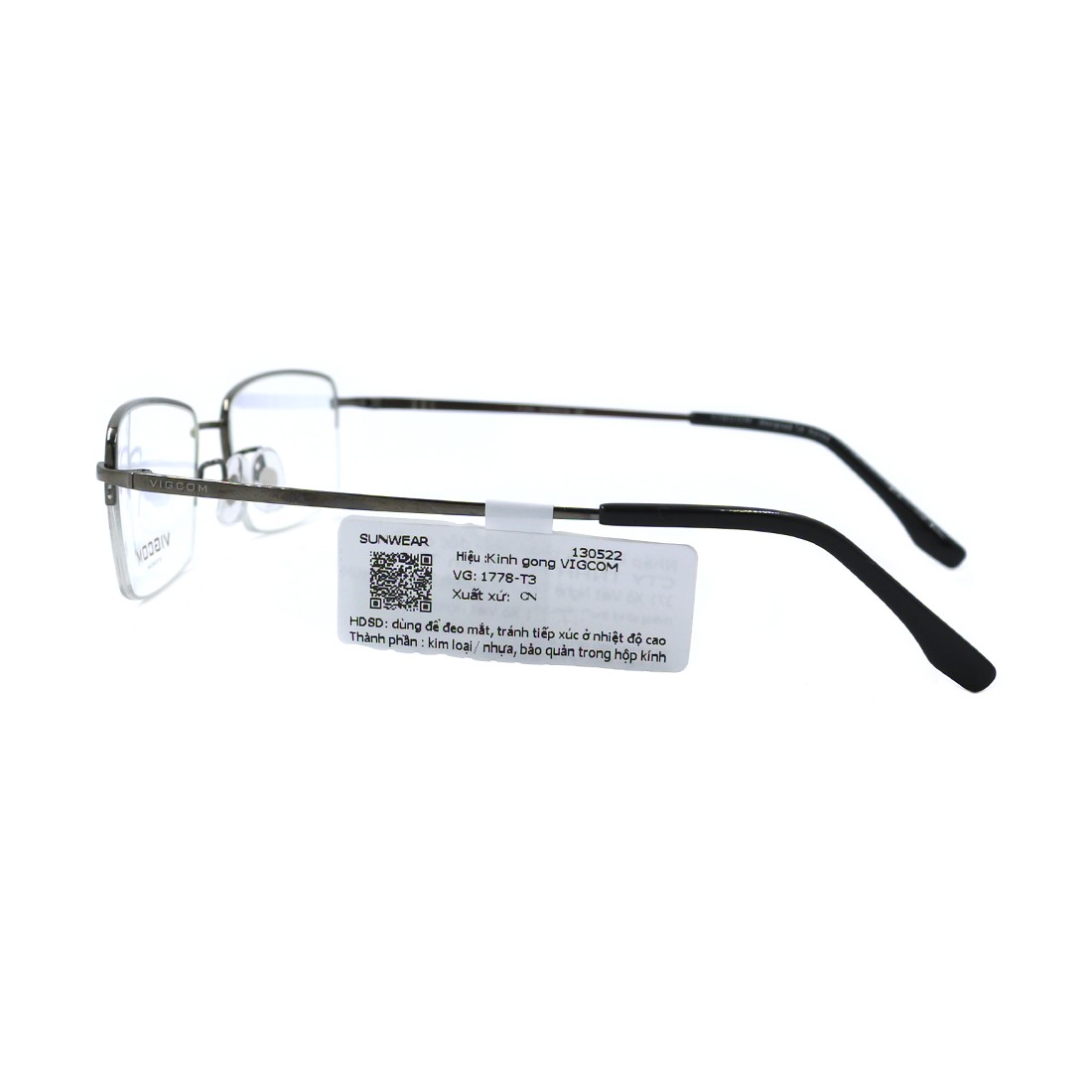 Gọng Kính Thời Trang Vigcom VG1778-T3