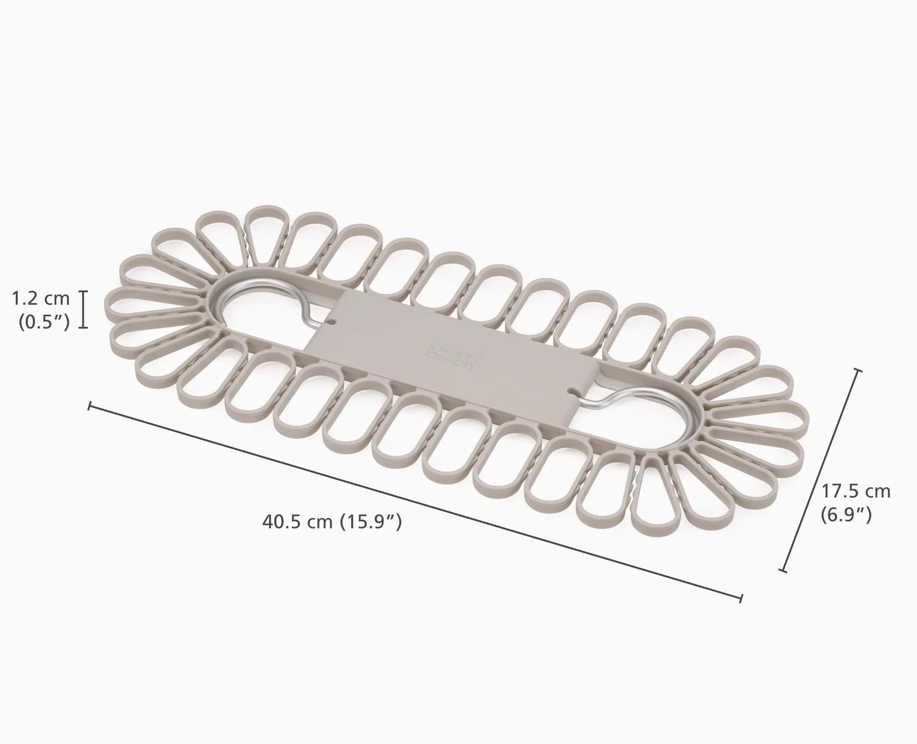 Móc treo đồ nhỏ hình cánh hoa Joseph Joseph 50052 Petal Small Items Hanger (Holds 32 pcs) Hàng chính hãng