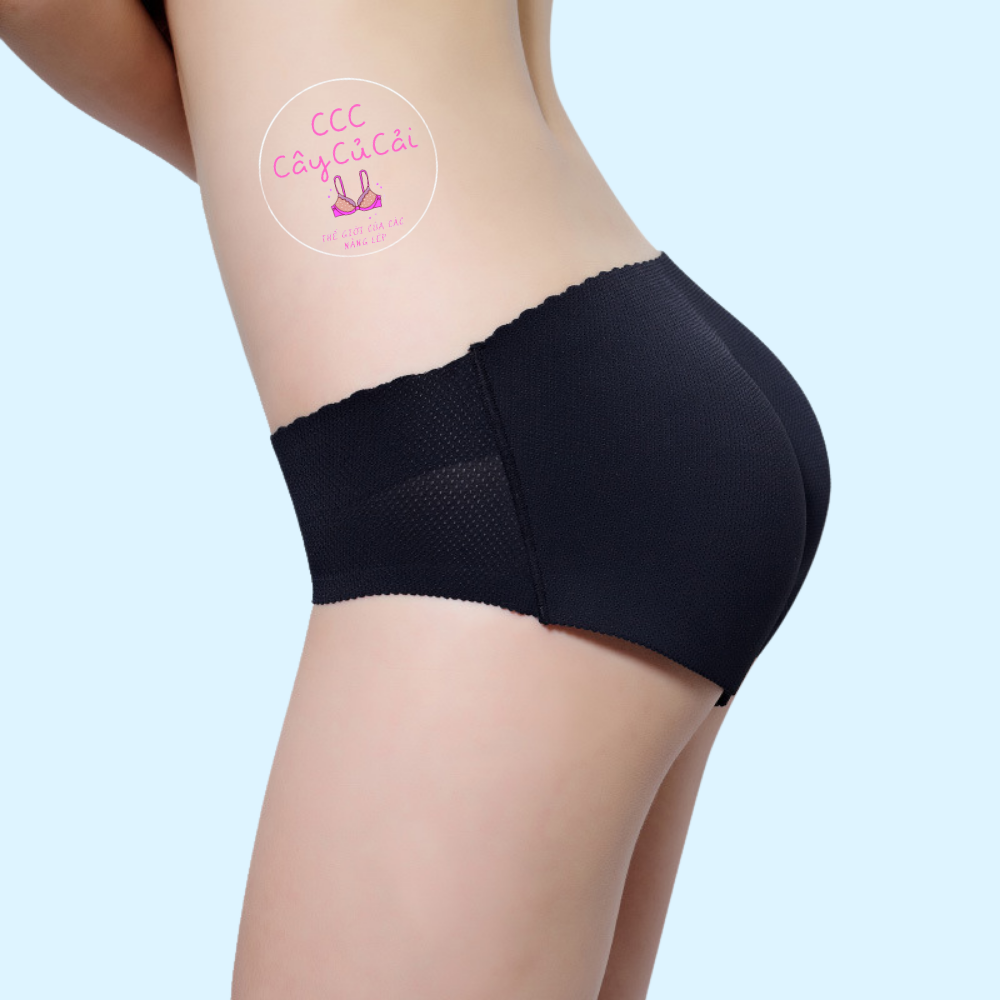 Quần lót độn mông đúc su thông hơi, quần gen đùi cạp thấp nâng mông định hình tạo đường công chử S CCC152
