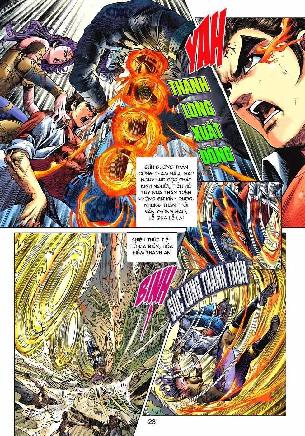 tân tác long hổ môn chapter 625 23