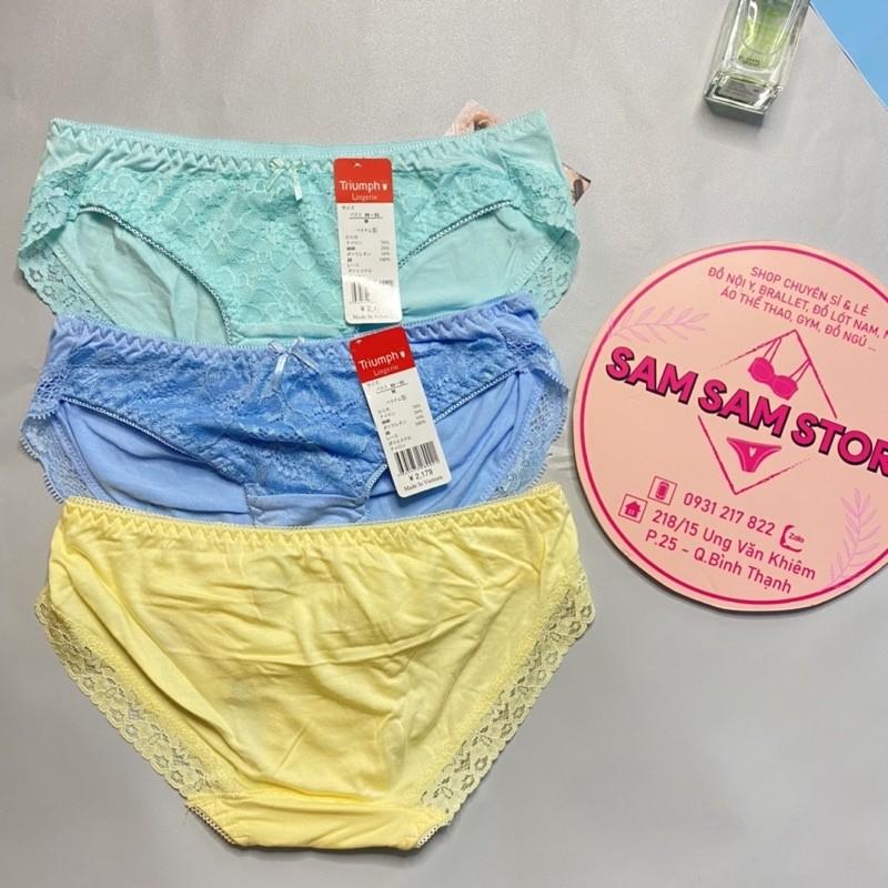 Quần Lót Nữ. Quần Lót Cotton Ren Siêu Mềm Thấm Thoáng. Mặc Lên Là Nghiền. Đủ Size từ 40kg tới 80kg