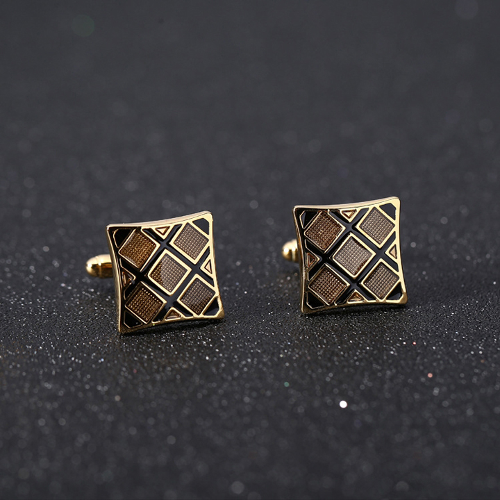 Bộ Khuy Măng Sét - Cufflink Hàng Cao Cấp QT1368