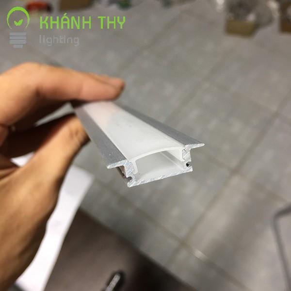 Đèn led thanh nhôm định hình lắp âm tường, âm trần, âm tủ bếp, kệ trưng bày KT 508