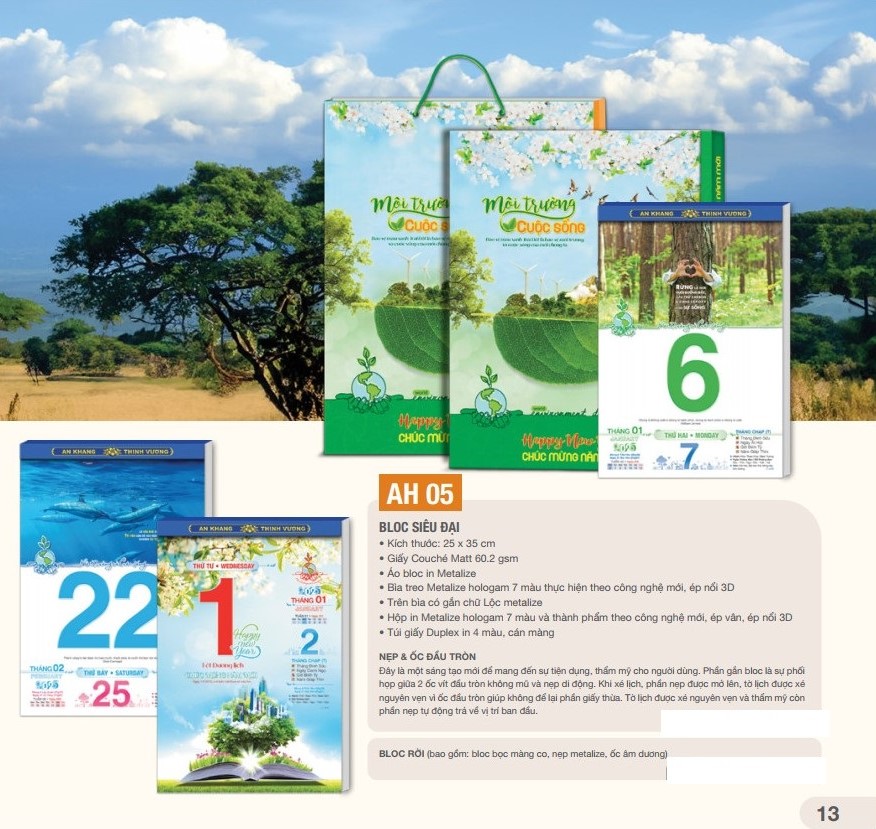 Lịch Bloc Siêu Đại 2025 - AH-05 Môi Trường &amp; Cuộc Sống