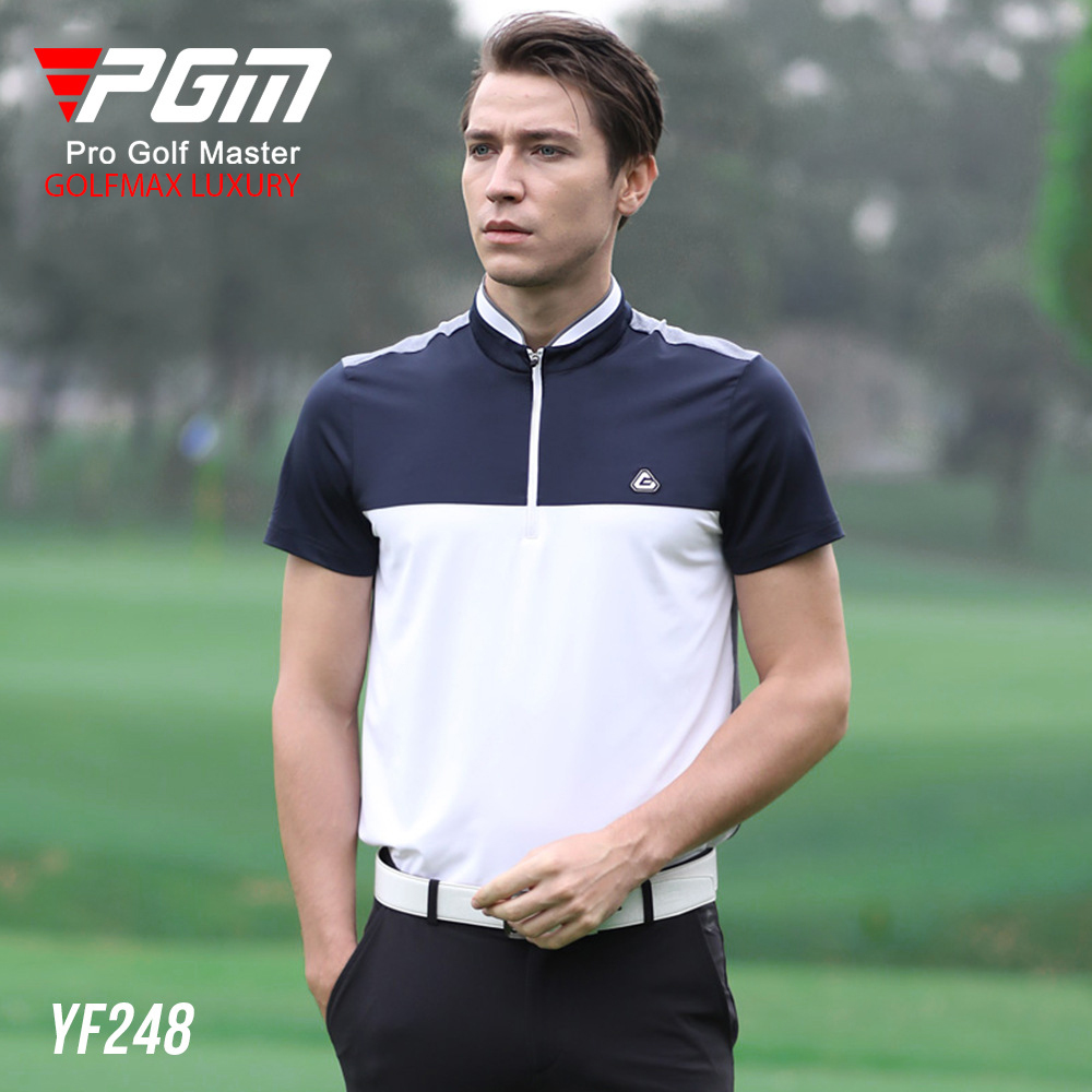 Áo cộc tay golf nam cao cấp_Chính hãng PGM_YF248