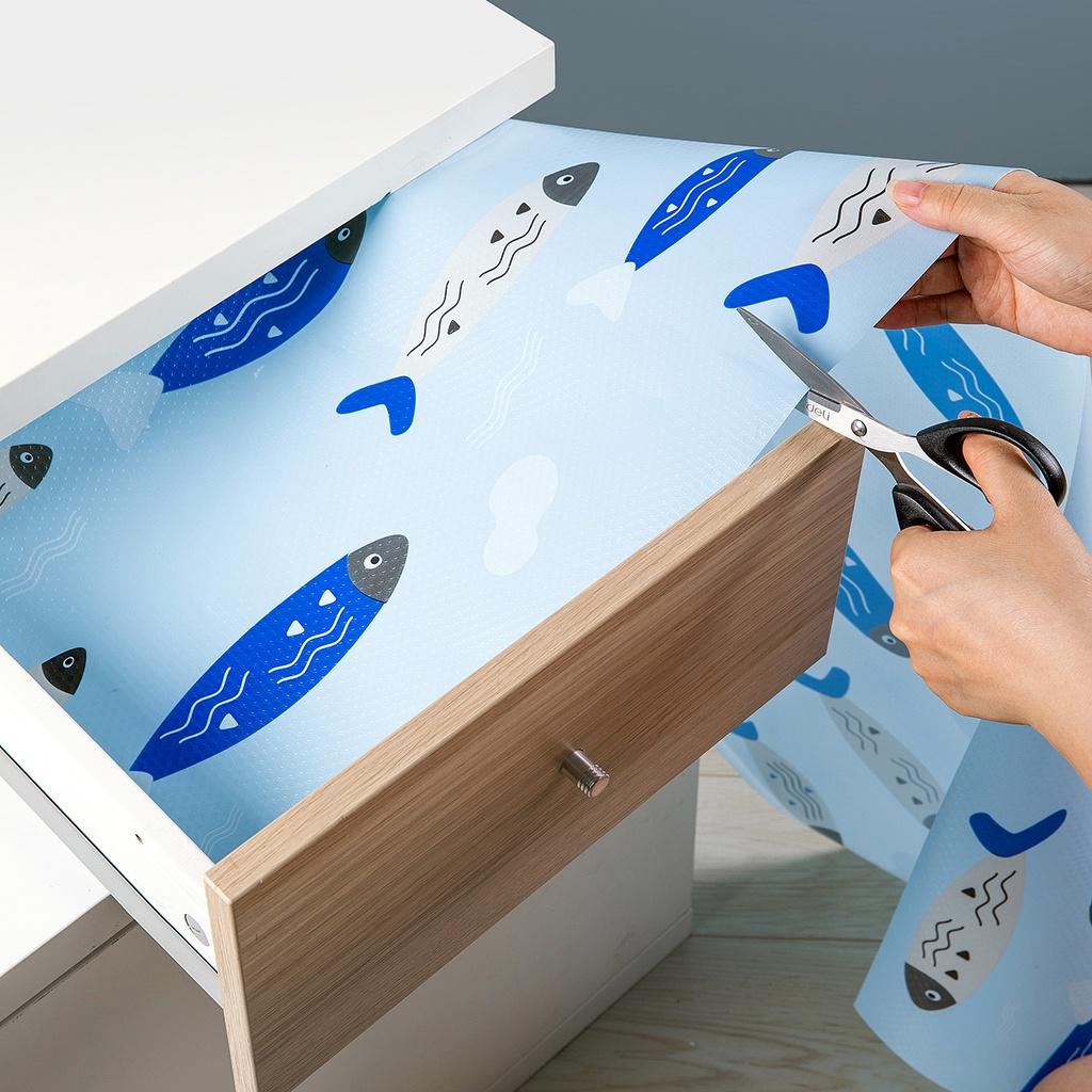 Waterproof Oil-Proof Anti-Skid DIY Self-Adhesive Mat Cabinet