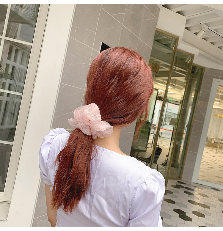 Sét 3 dây buộc tóc nhiều mẫu dễ thương