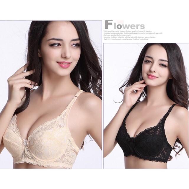 ÁO LÓT REN KHÔNG ĐỆM, CÓ GỌNG CAO CẤP - Thời Trang PKT