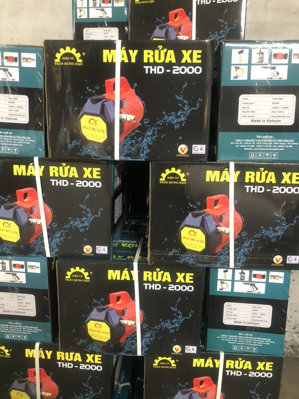 Máy rửa xe THD