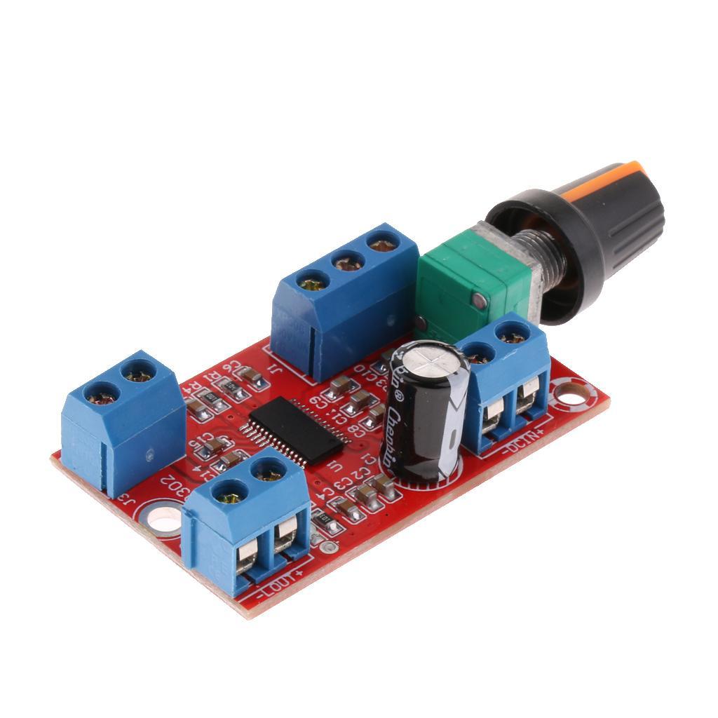 Dual Channel Amplifiers Speaker Power Amp Board Modude 2x30W & Volume Knob