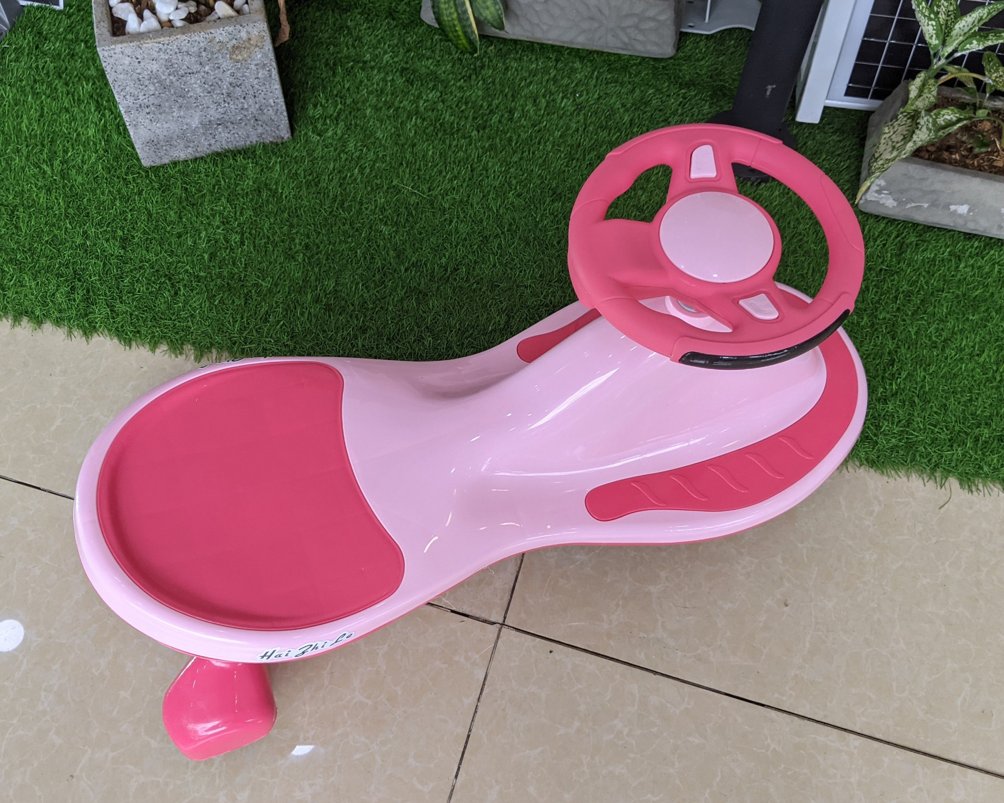 Xe lắc tay cho bé có nhạc BABY PLAZA HZL-929