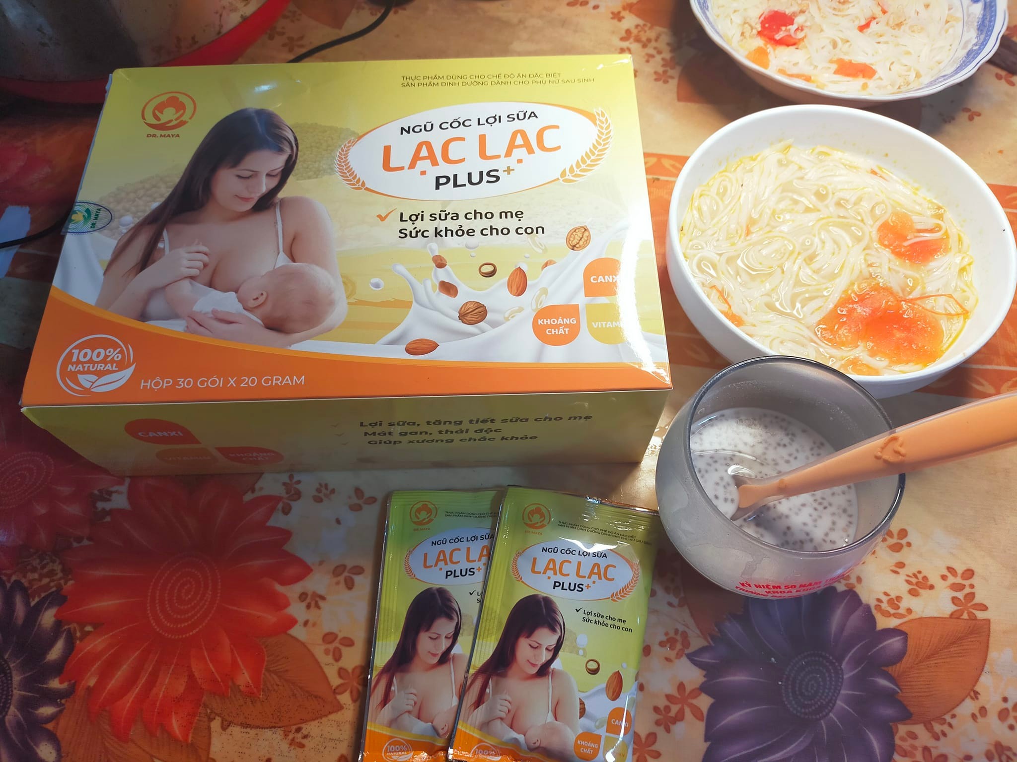 Ngũ cốc lợi sữa Lạc Lạc 30 gói