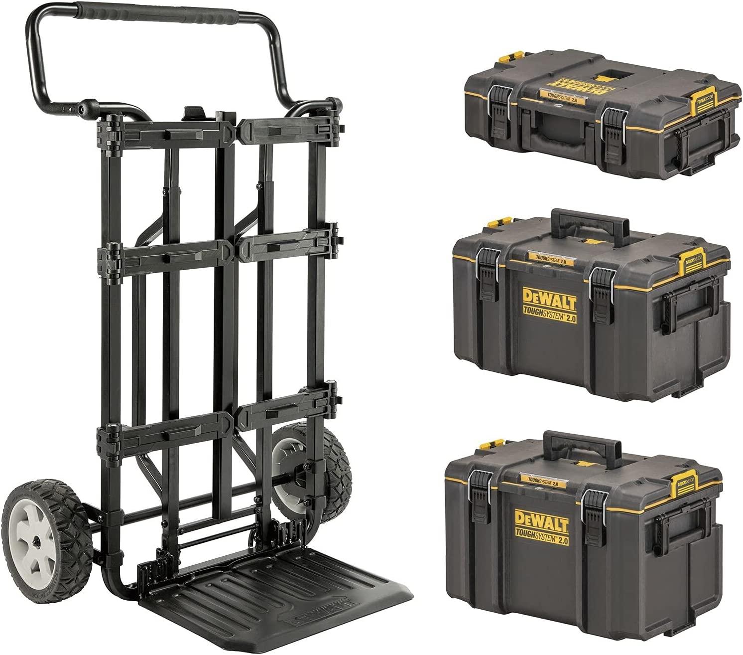 BỘ COMBO 3 HỘP DỤNG CỤ CÓ XE ĐẨY 700X620X1100MM DEWALT DWST83401-1 - HÀNG CHÍNH HÃNG
