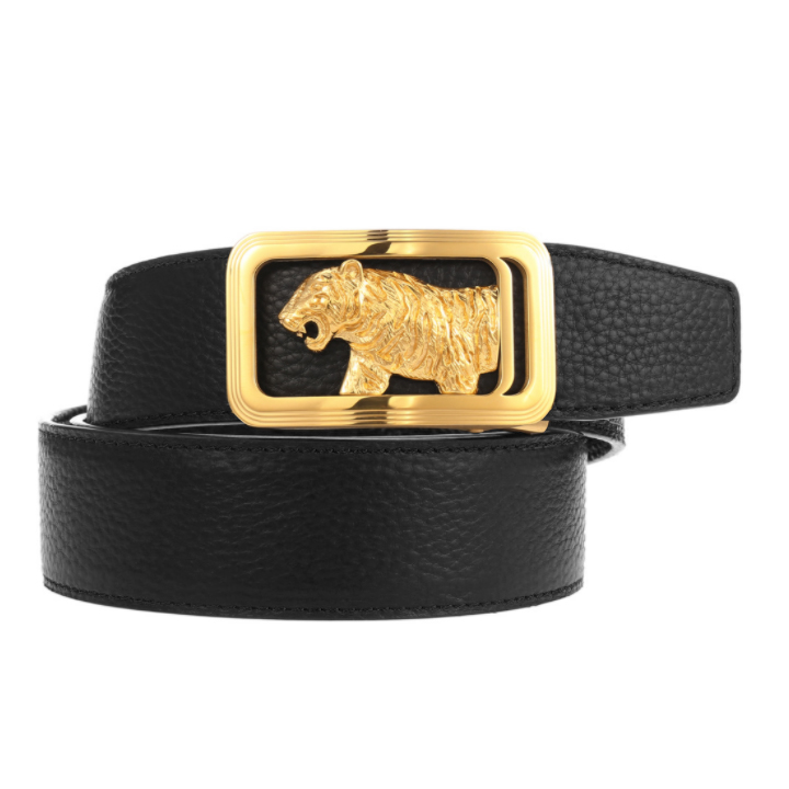 Dây Nịt Nam SAM Leather SFDN120- Thắt Lưng Nam Da Bò Cao Cấp/ Mặt Khoá Thắt Lưng Inox Không Gỉ, Men's belts