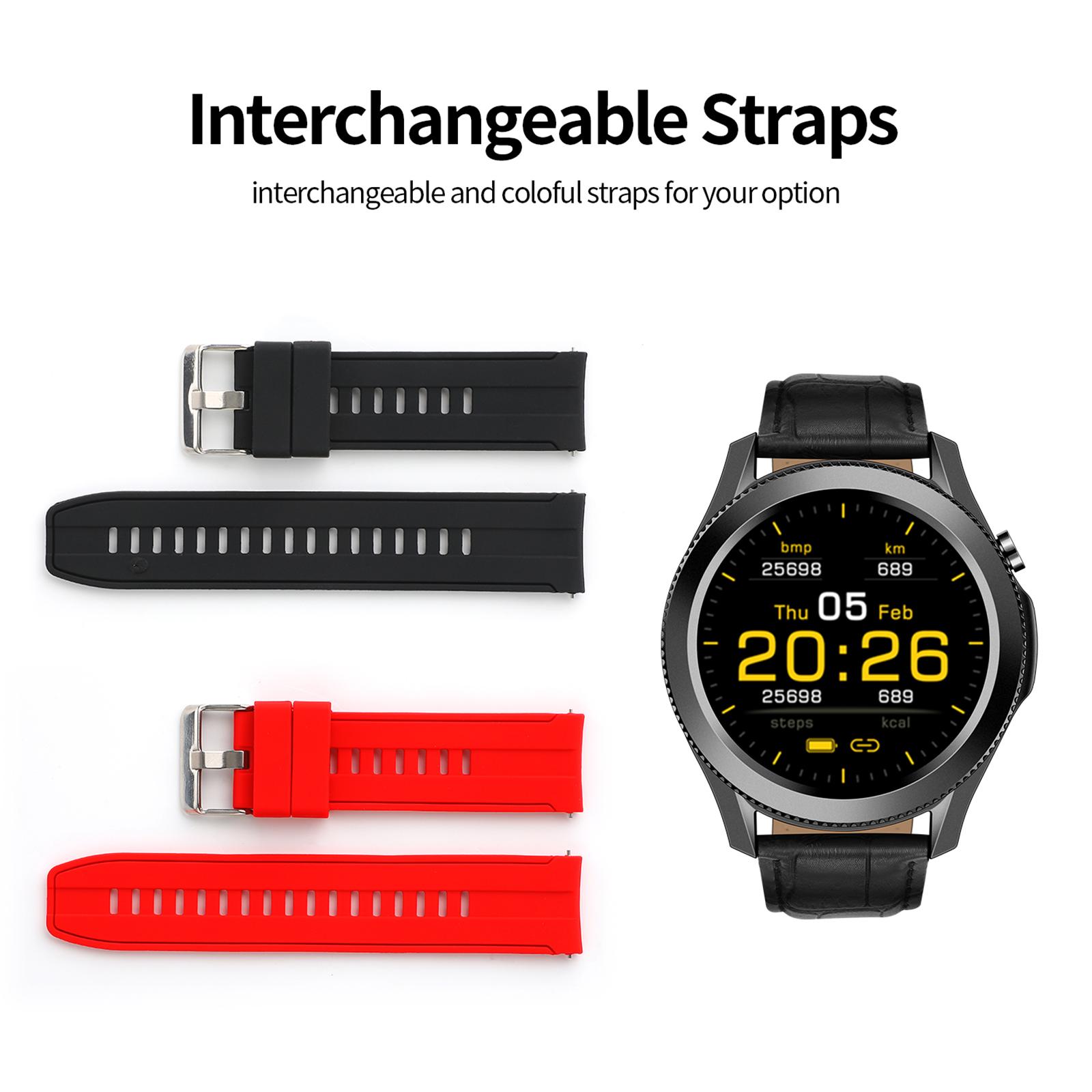 W3 Smart Watch Smartwatch for Android/iOS Phones, Fitness Tracker Sleep Monitor, Step Counter,Smart Watches for Men Women