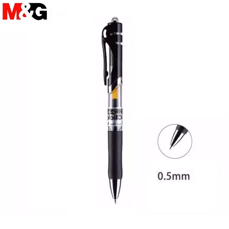 Combo 5 cây bút nước 0.5mm M&amp;G - K35 màu đen