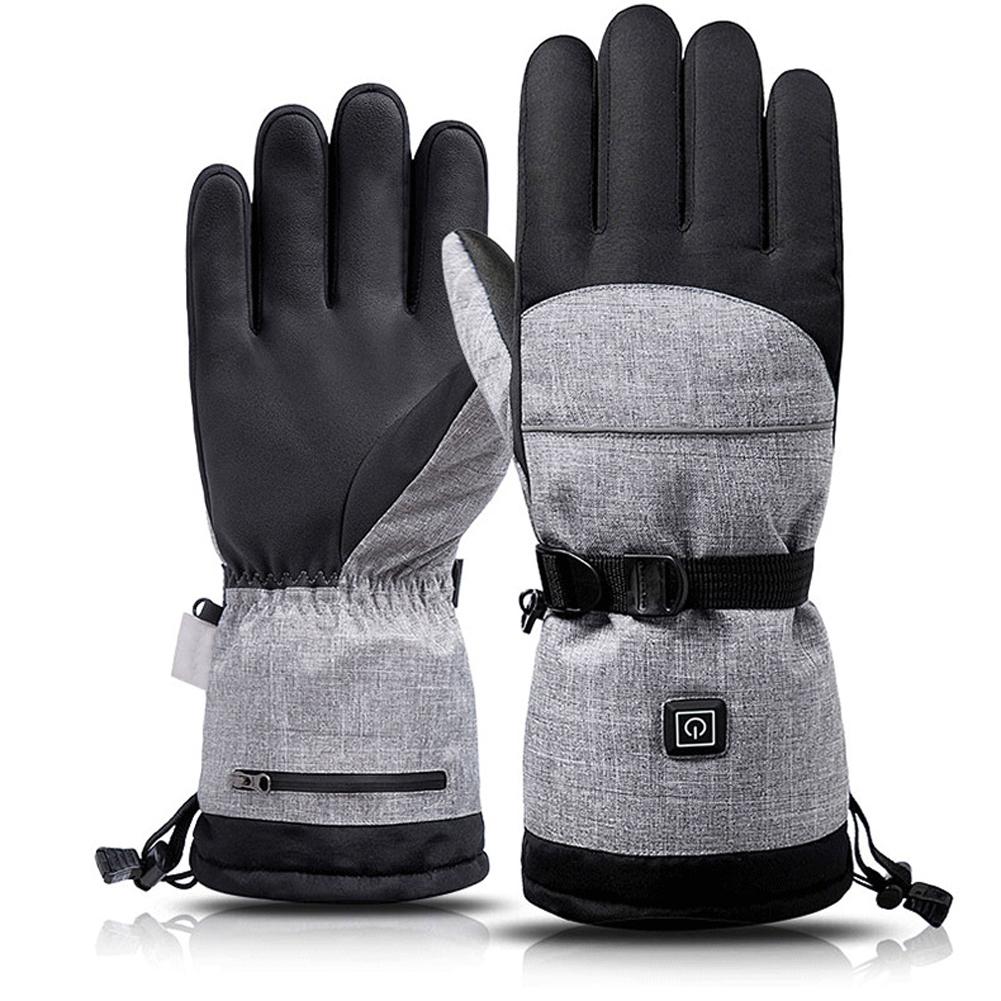 Electric Heating Glove Skiing Glove Windproof Heating Glove USB Glove Riding Glove Winter Cycling Glove
