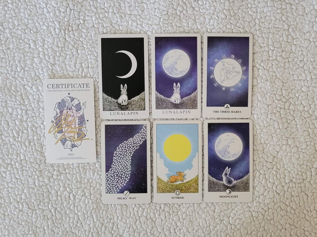 [Size Gốc] Bộ bài Luna Lapin Tarot Deck
