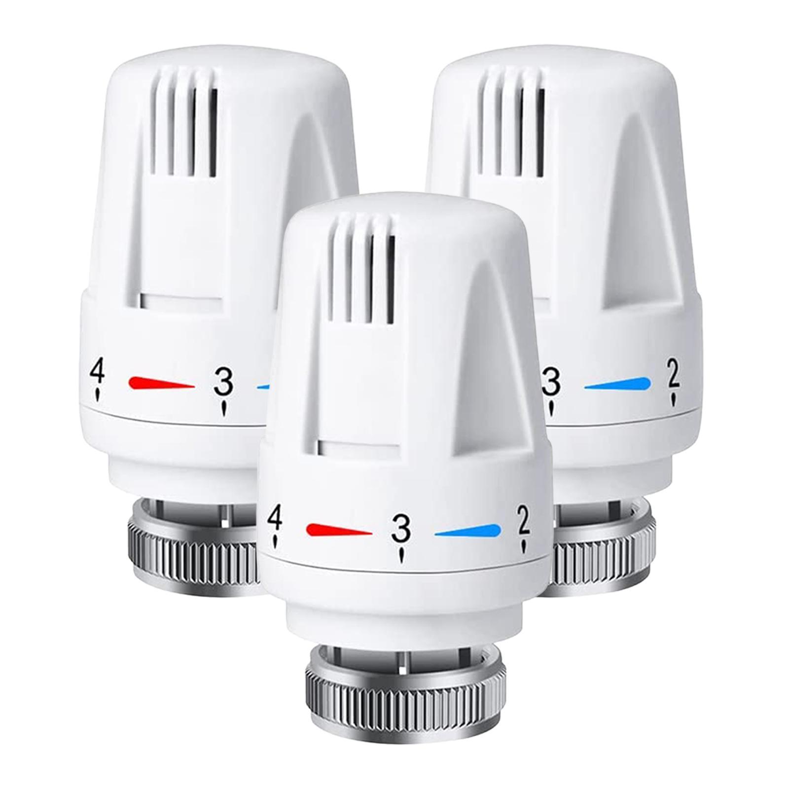 3/4/6Pcs Thermostatic Replacement Temperature Controller Adjustable
