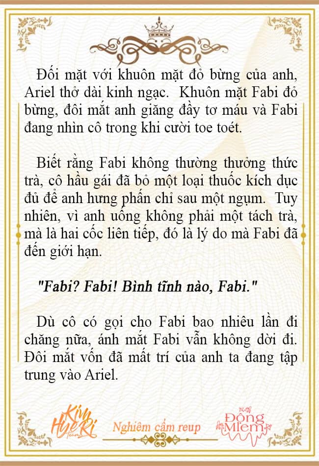 [novel 18+] ariel, thánh nữ dâm đãng chapter 49 17