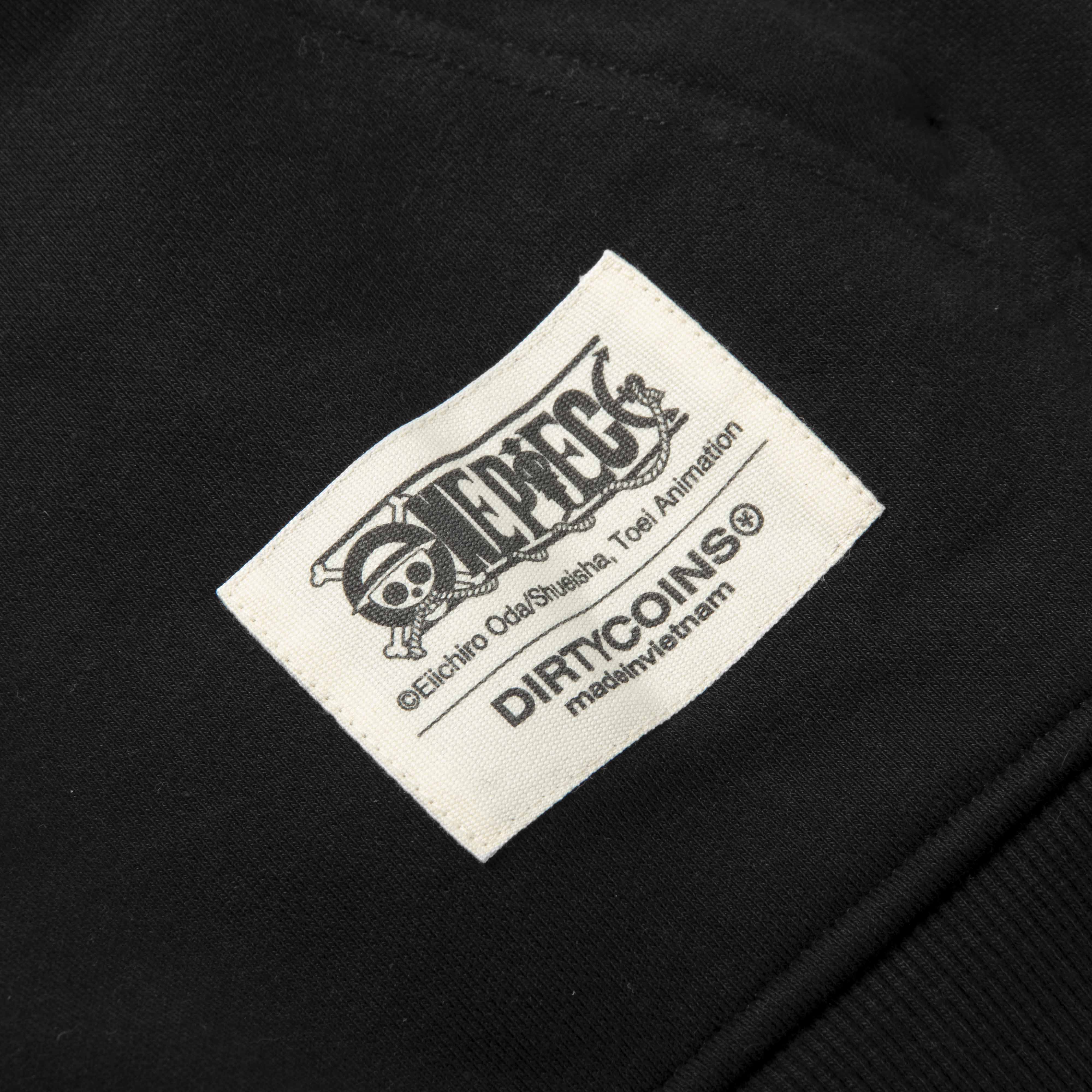 Áo Khoác DirtyCoins x One Piece Chopper Hoodie - Black