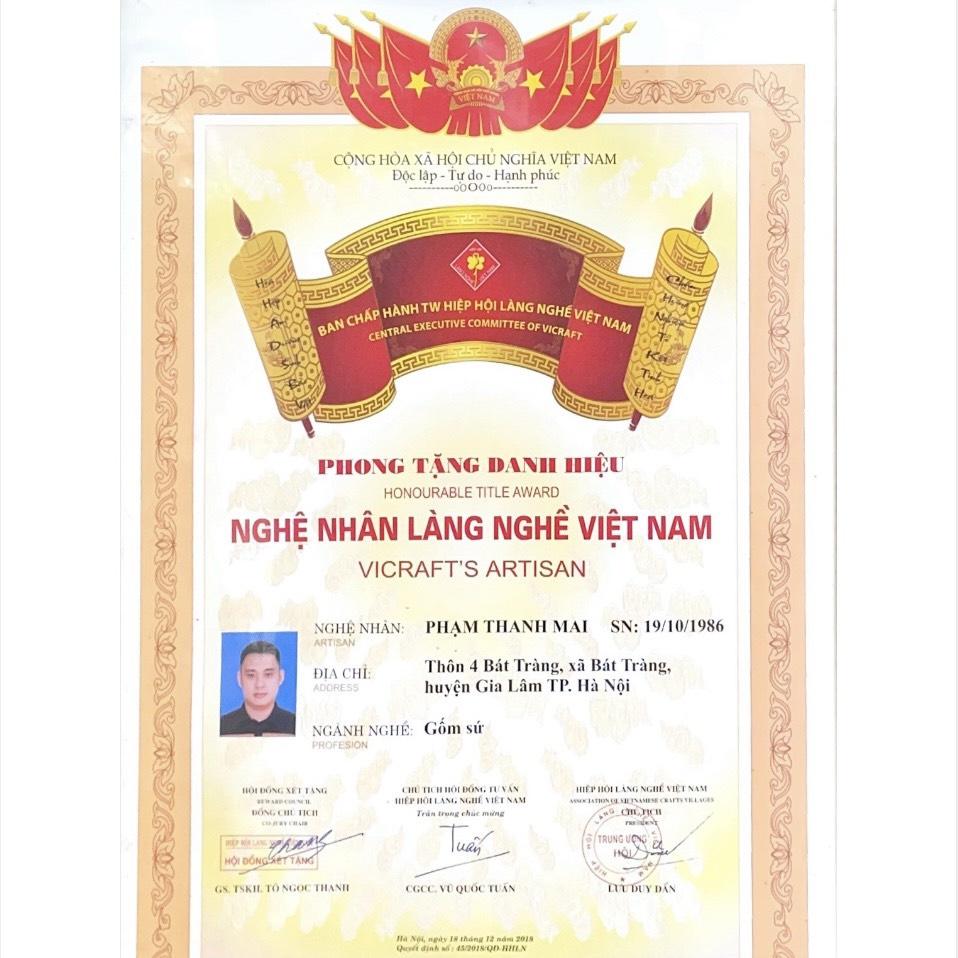 Bưởi Cành - Ấm Trà Đẹp - Bộ Trà Siêu Sang Chảnh - Ấm Chén Bát Tràng Cao Cấp - Bộ Trà Trắng - Vitaminceramics