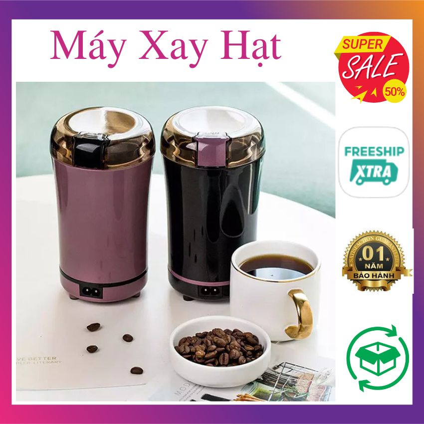 [Free Ship + Quà Tặng]máy xay hạt khô mini cầm tay Shop Của Nhà 86, máy xay đồ khô ngũ cốc, hạt cafe, các loại hạt